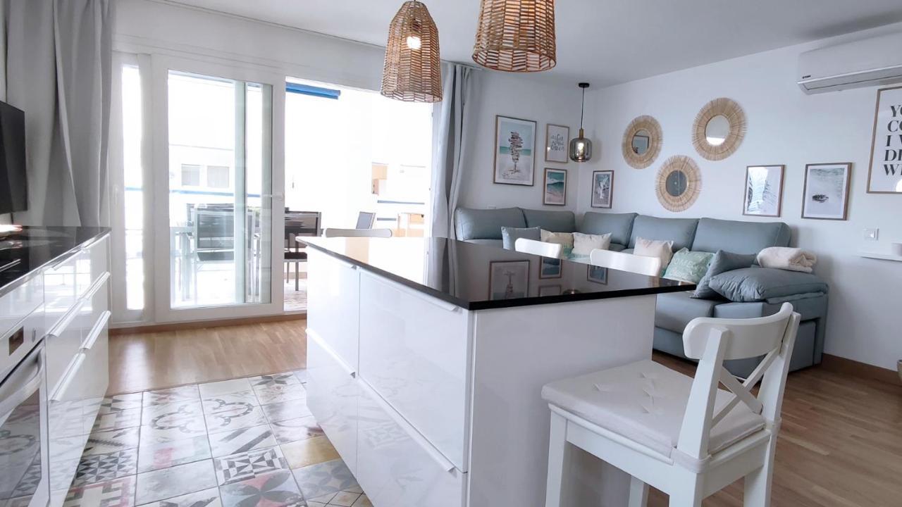 Апартаменты Atico De Albaida Duplex Frente Al Mar Морче Экстерьер фото